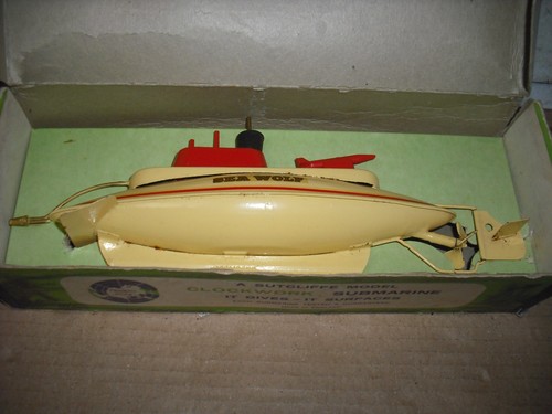 Vintage clockwork boxed - vintage,