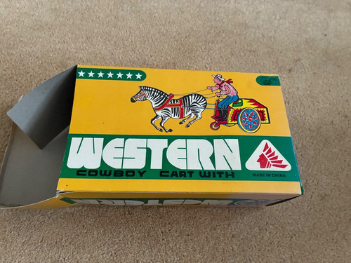 Chinese tin toy western - chinese, toy: