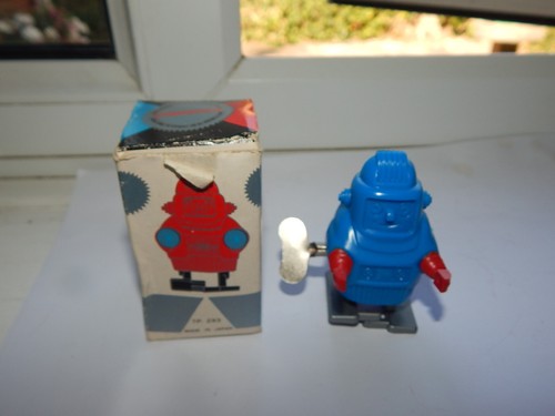 Vintage tomy japan clockwork - vintage,