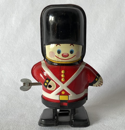 Vintage walking guardsmsn tin - vintage,