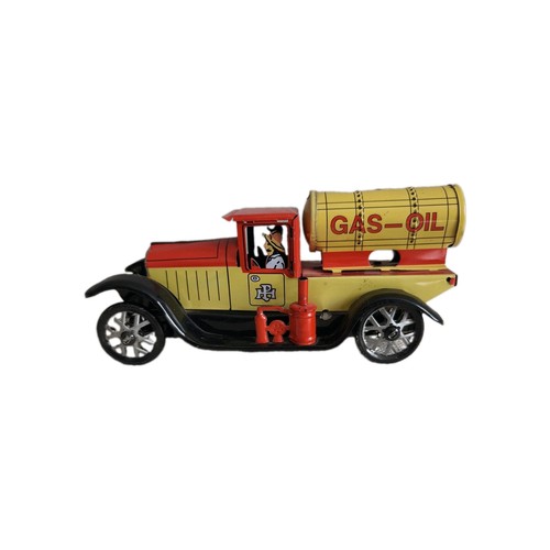 Vintage paya gas - gas, tanker