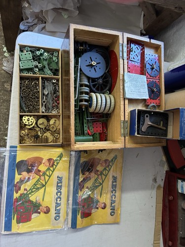 Vintage 1920s meccano wooden - 1920s,
