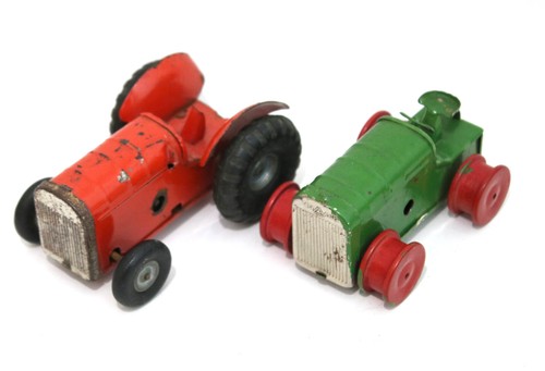 Vintage tinplate clockwork - 2, x