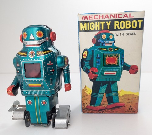 Vintage japanese tin toy - tin,