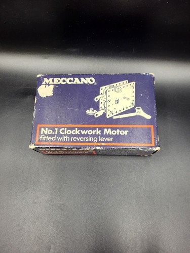 Vintage meccano no1 clockwork - vintage,