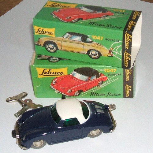 Schuco micro racer - racer, porsche