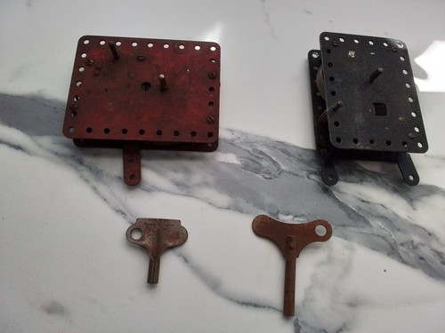Vintage meccano clockwork - vintage,