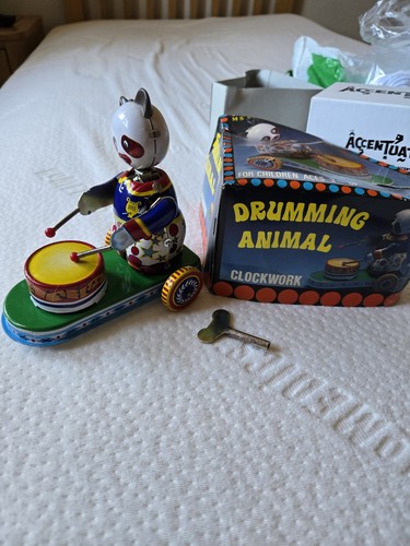Vintage clockwork toy - vintage,