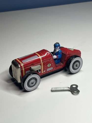 Vintage tinplate clockwork toy - vintage,