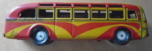 Vintage tinplate clockwork