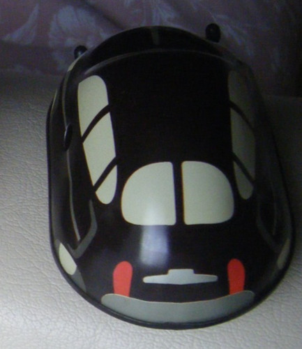 Vintage clockwork tinplate car - vintage,