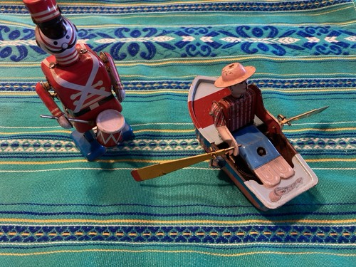 Vintage clockwork toys - vintage,
