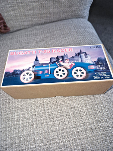 Bugatti racer tinplate - bugatti, t-35