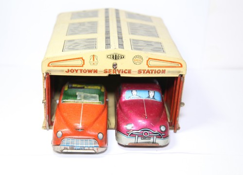 Mettoy joytown service station - mettoy,