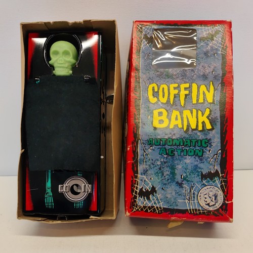 Vintage yone tin - yone, coffin