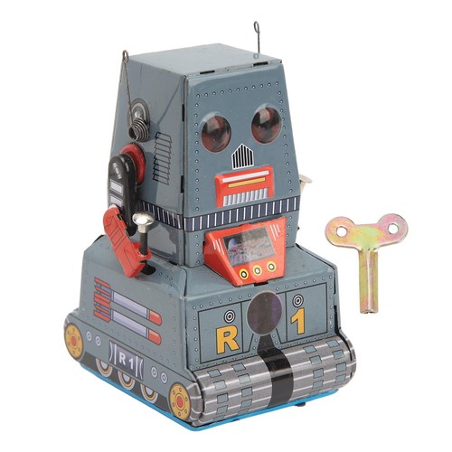 Wind robot toy tinplate - robot,