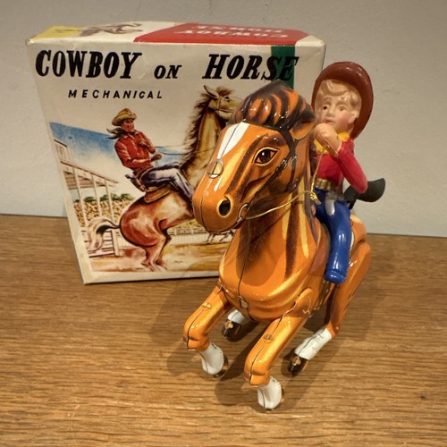 Vintage mechanical cowboy - mechanical, on