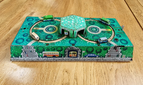 Vintage clockwork tin - vintage, cars