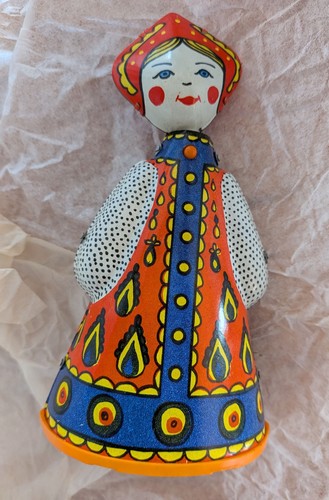 Vintage tin plate - , clockwork
