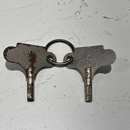 Vintage clockwork keys - vintage, for